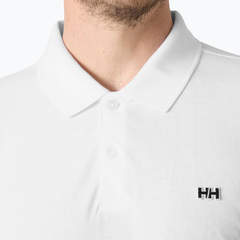 Футболка поло чоловіча Helly Hansen Elba Fitted Polo white 3