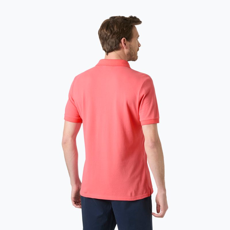 Футболка поло чоловіча Helly Hansen Elba Fitted Polo nantucket red 2