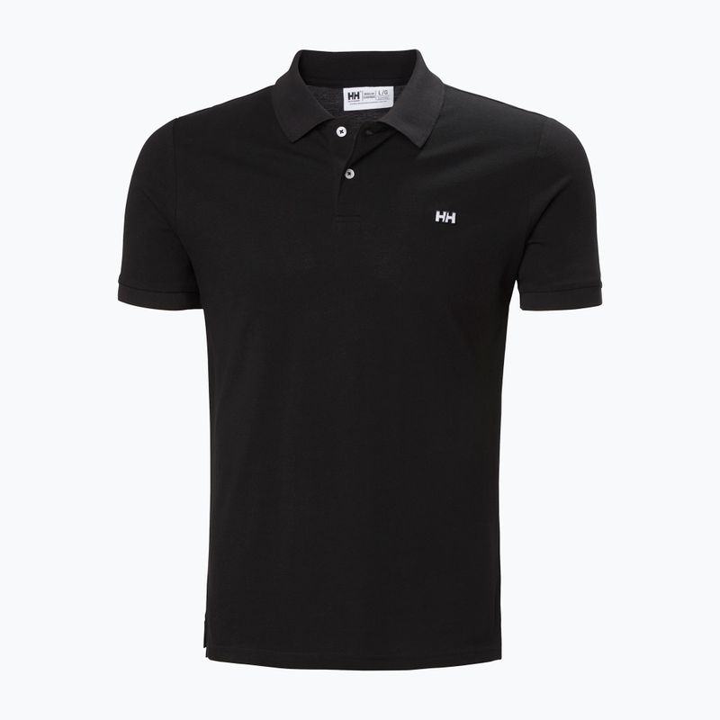 Футболка поло чоловіча Helly Hansen Elba Fitted Polo black 5
