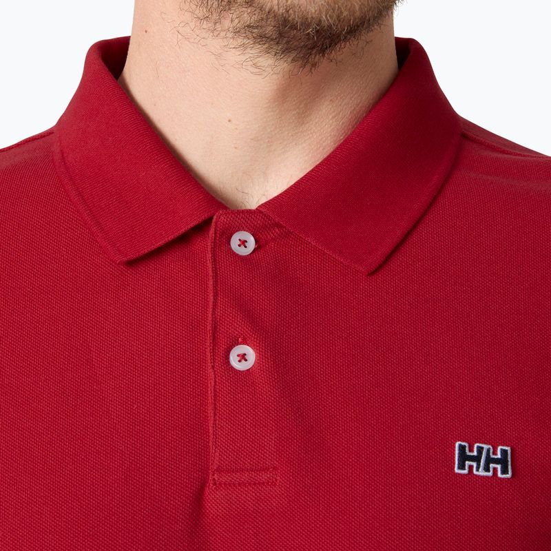 Футболка чоловіча Helly Hansen Hudson Polo red 3