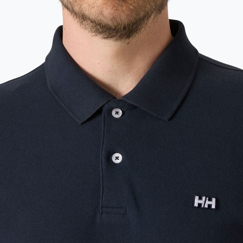 Футболка чоловіча Helly Hansen Hudson Polo navy 3