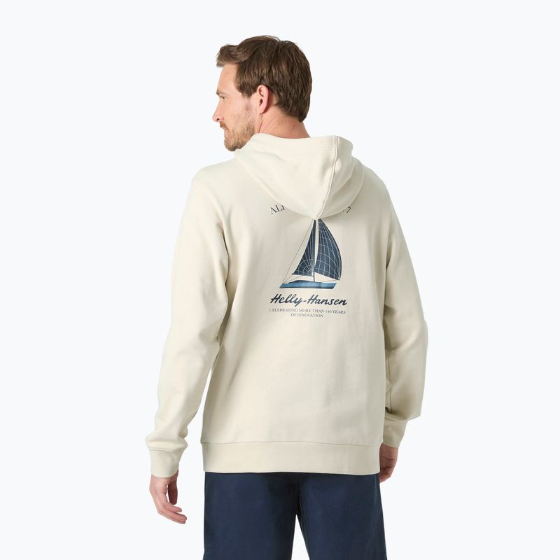 Кофта чоловіча Helly Hansen Shoreline Hoodie cream 2