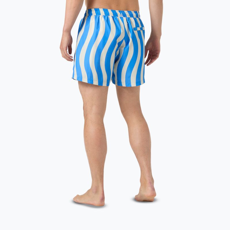 Шорти вітрильні чоловічі Helly Hansen Newport Trunk 4.5" ultra blue floating stripe 4