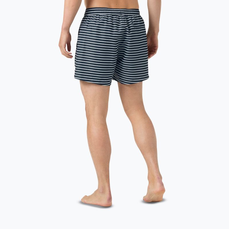 Шорти вітрильні чоловічі Helly Hansen Newport Trunk 4.5" navy stripe aop 2