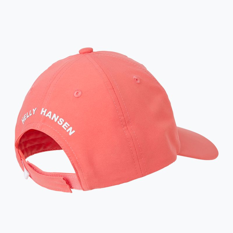 Кепка з козирком Helly Hansen Crew 2.0 sunset pink 2