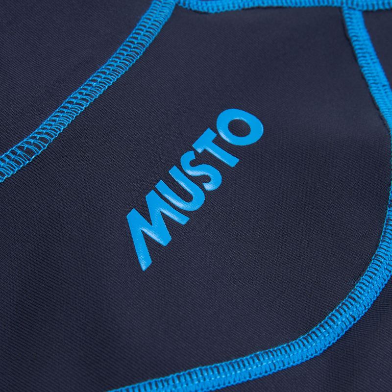 Чоловіча футболка з довгим рукавом для плавання Musto Championship Rash Guard navy/white 3