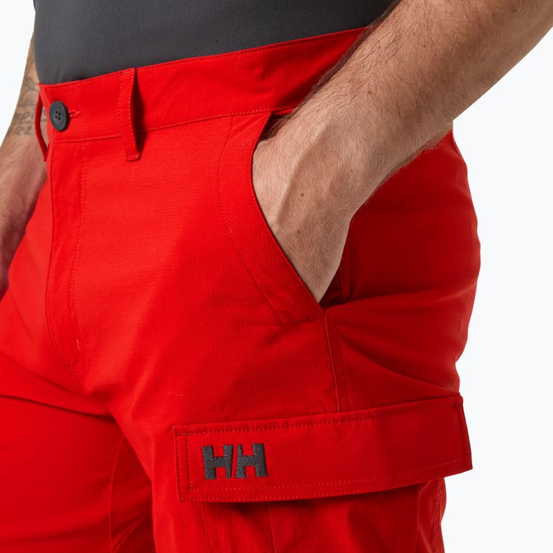 Шорти вітрильні чоловічі Helly Hansen QD Cargo 11" red 3