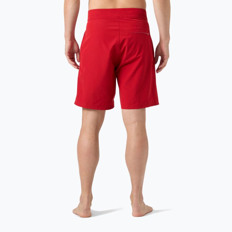 Шорти вітрильні чоловічі Helly Hansen Newport Board Shorts 8" red 4