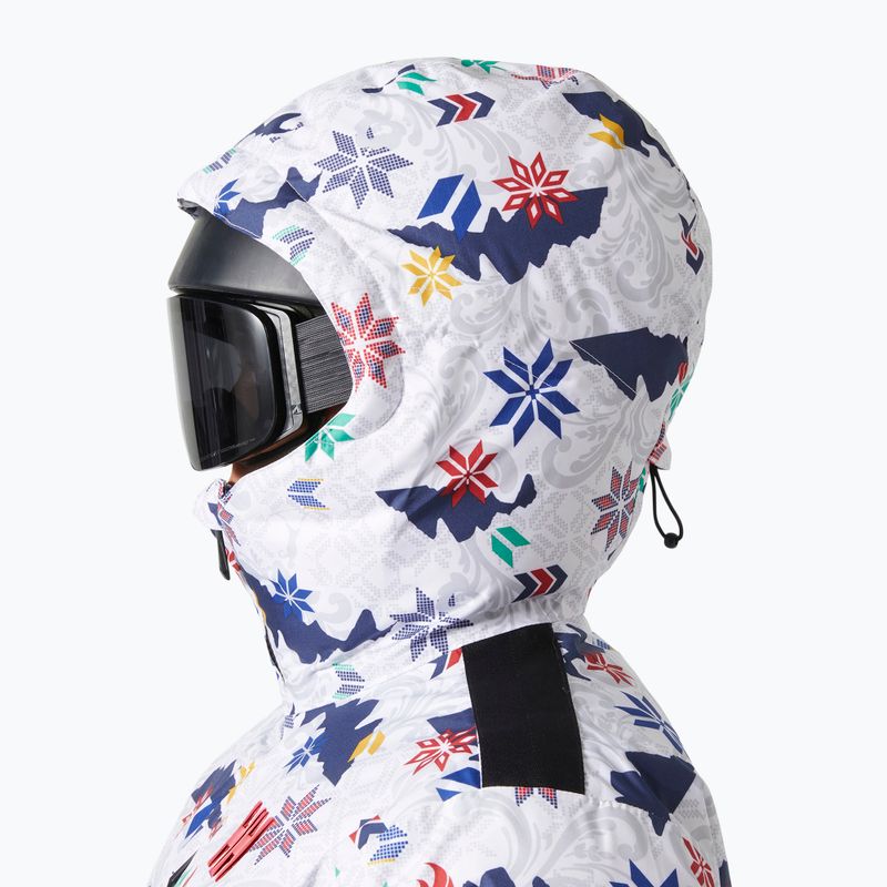 Куртка лижна жіноча Helly Hansen Kvitfjell Race Short Puffy white crescendo 3