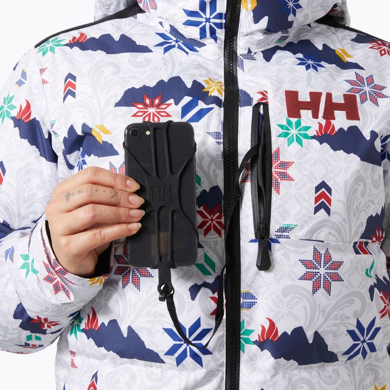 Куртка лижна жіноча Helly Hansen Kvitfjell Race Short Puffy white crescendo 4