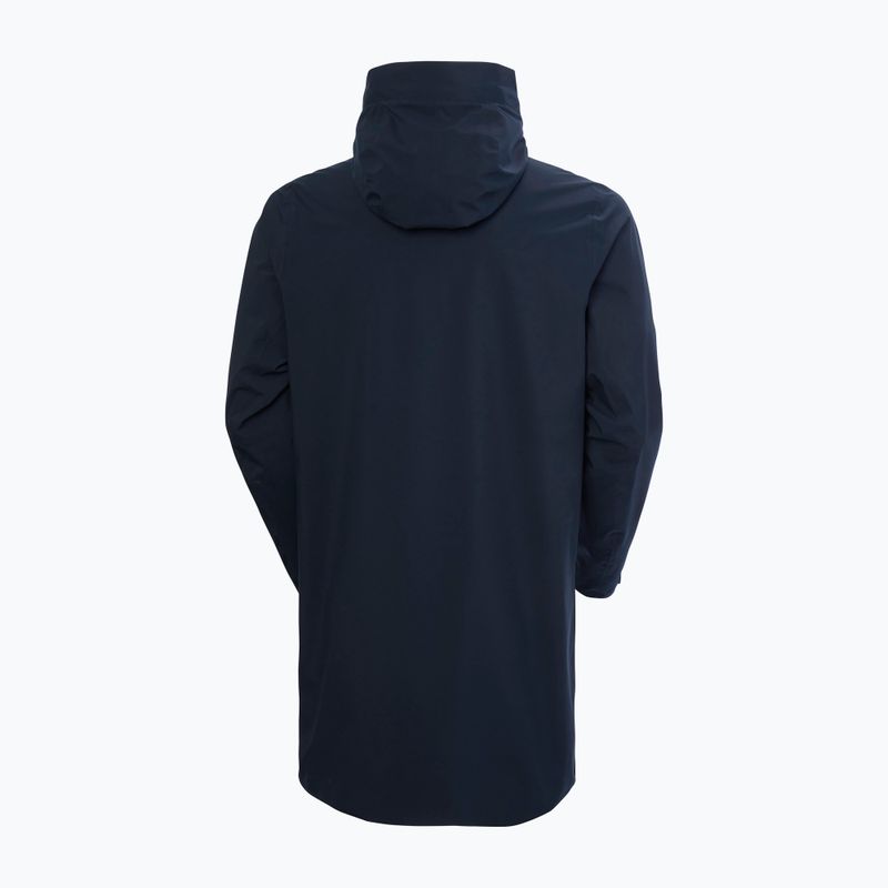 Пальто дощовик чоловіче Helly Hansen Munich Rain navy 2