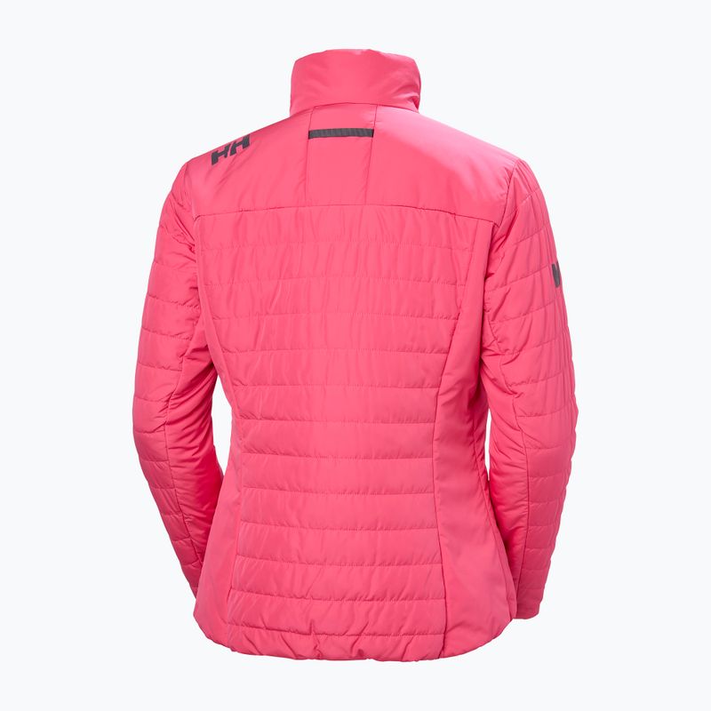 Куртка вітрильна жіноча Helly Hansen Crew Insulator 2.0 hot pink 7