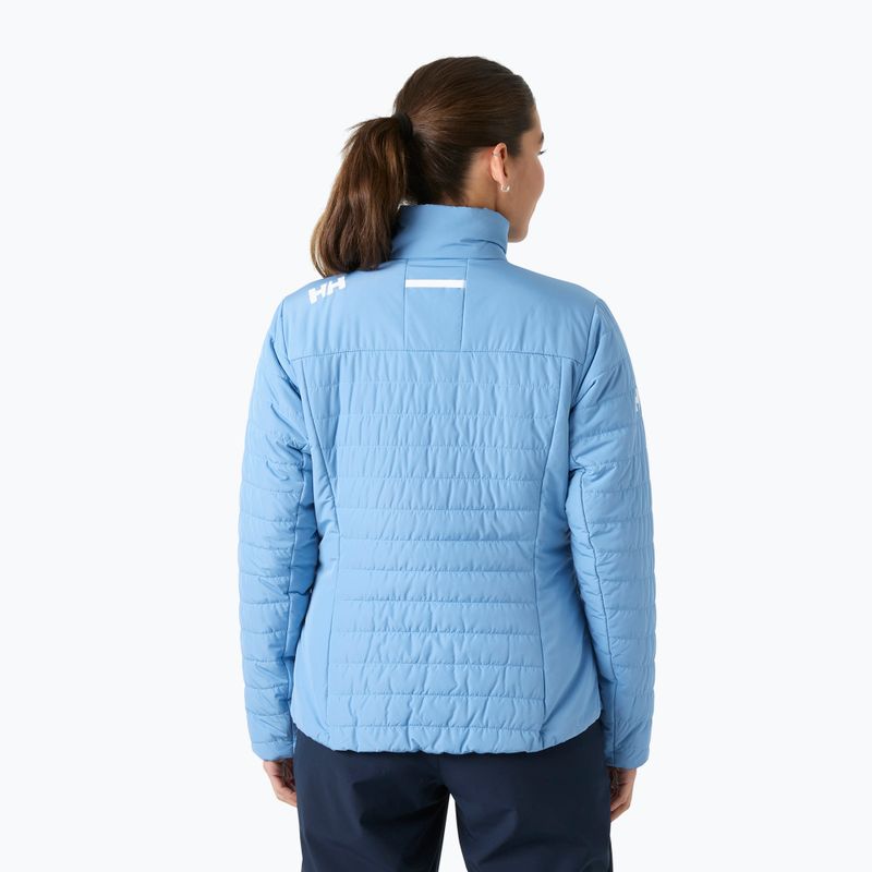 Куртка вітрильна жіноча Helly Hansen Crew Insulator 2.0 bright blue 2