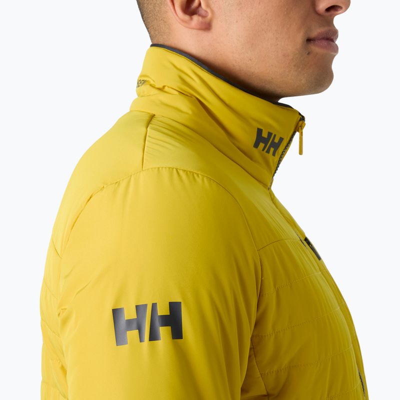 Куртка вітрильна жіноча Helly Hansen Crew Insulator 2.0 gold rush 4