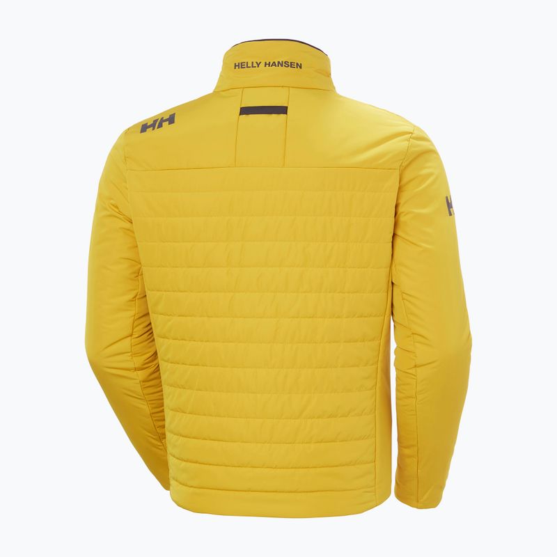 Куртка вітрильна жіноча Helly Hansen Crew Insulator 2.0 gold rush 7