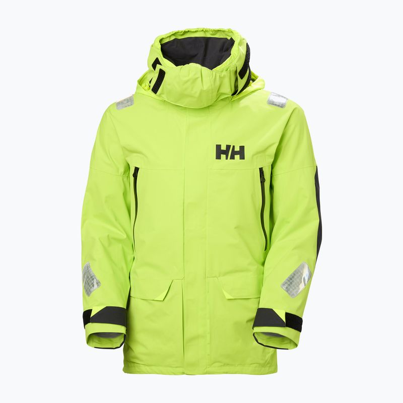 Куртка вітрильна чоловіча Helly Hansen Skagen Offshore luminous green 12