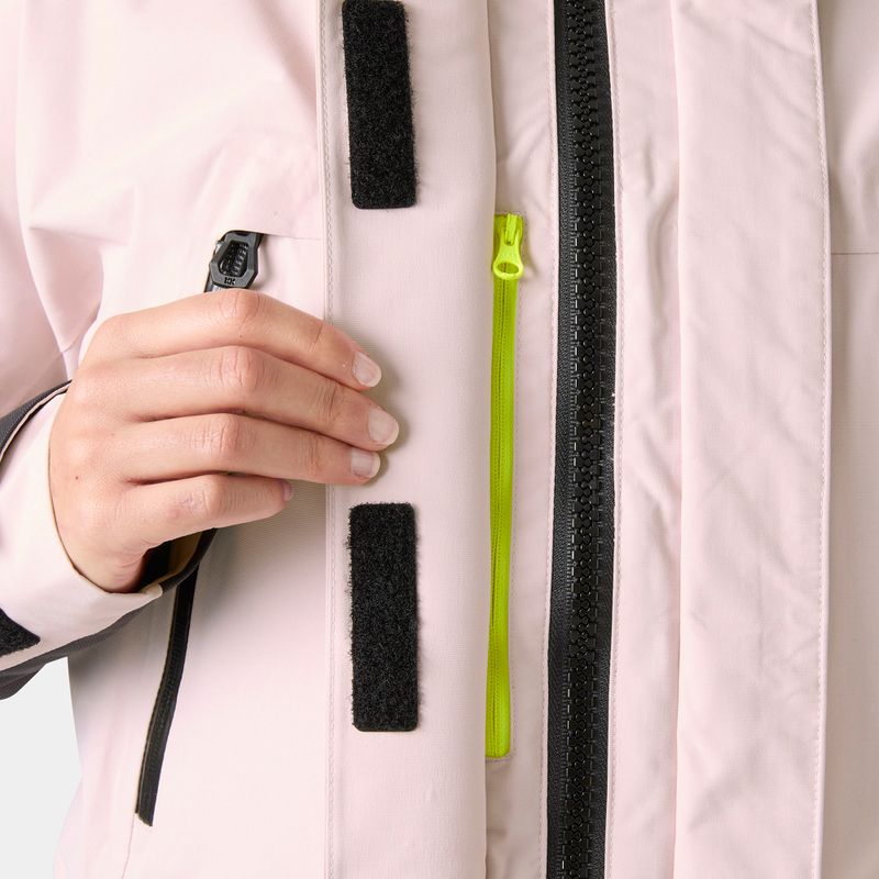 Куртка вітрильна жіноча Helly Hansen Skagen Offshore pinkshake 5
