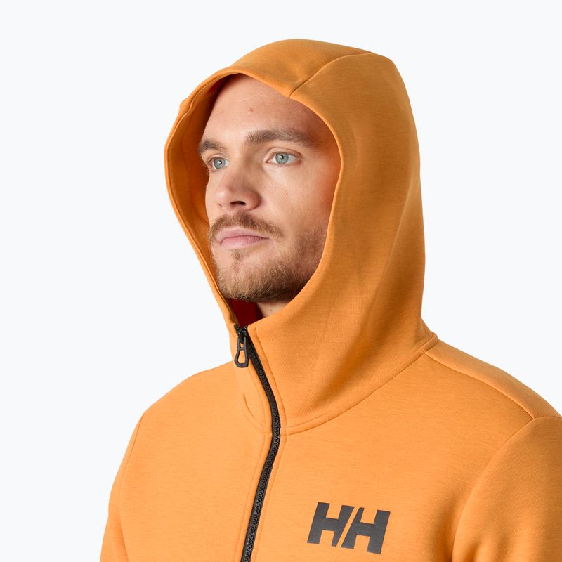 Кофта вітрильна чоловіча Helly Hansen HP Ocean Full Zip 2.0 ignite orange 3