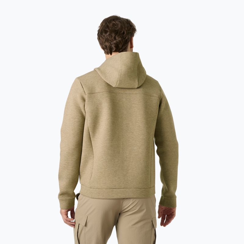 Кофта вітрильна чоловіча Helly Hansen HP Ocean Full Zip 2.0 sepia melange 2