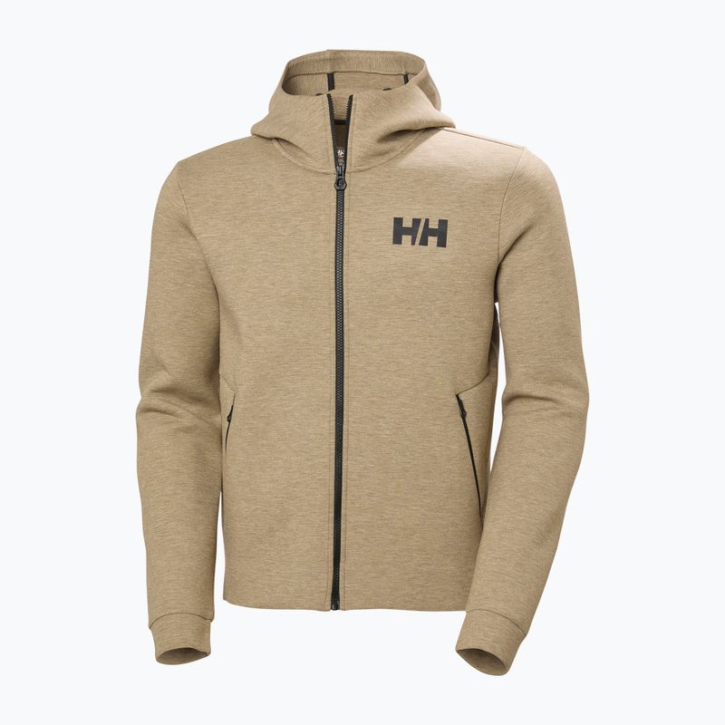 Кофта вітрильна чоловіча Helly Hansen HP Ocean Full Zip 2.0 sepia melange 5