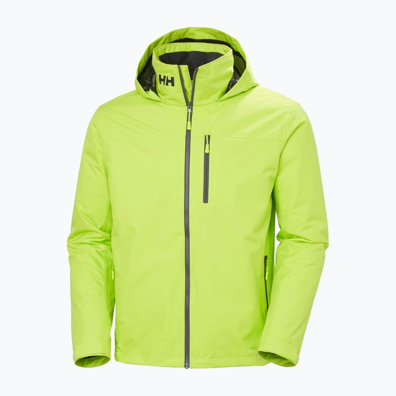 Куртка вітрильна чоловіча Helly Hansen Crew Hooded Midlayer 2 luminous green 9