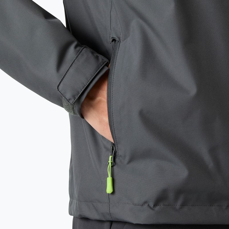 Куртка вітрильна чоловіча Helly Hansen Crew Hooded Midlayer 2 thunder grey 7
