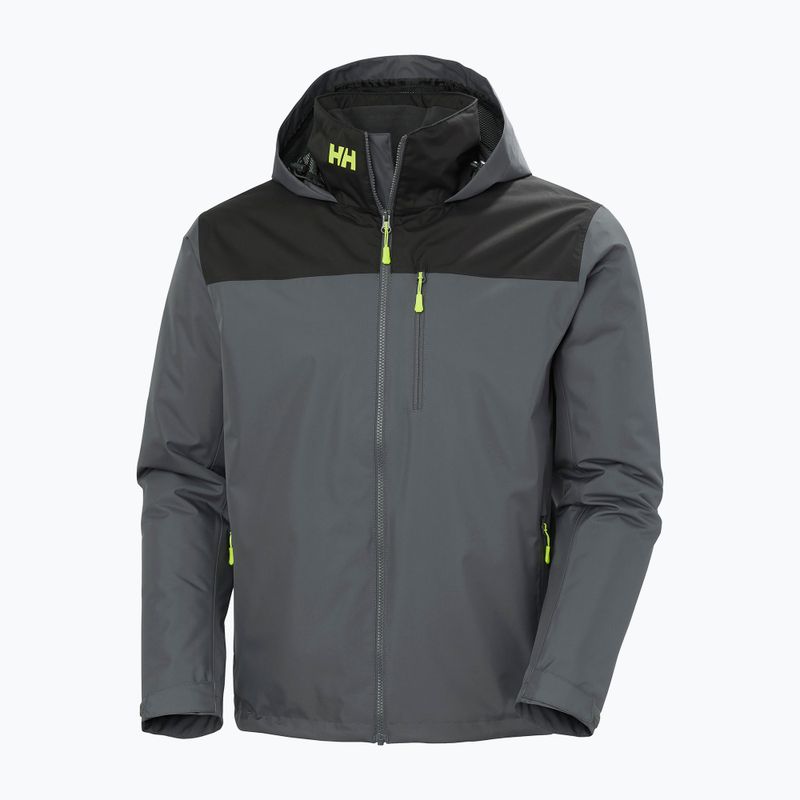 Куртка вітрильна чоловіча Helly Hansen Crew Hooded Midlayer 2 thunder grey 9
