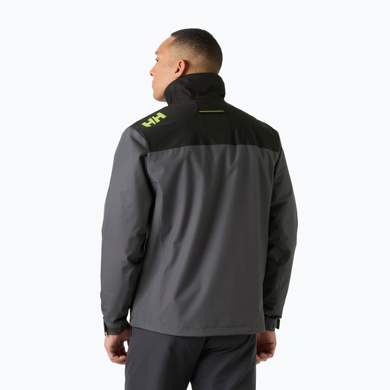 Куртка вітрильна чоловіча Helly Hansen Crew Midlayer 2 thunder grey 2