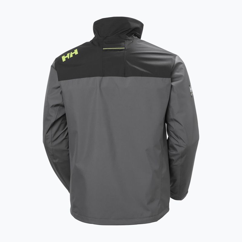 Куртка вітрильна чоловіча Helly Hansen Crew Midlayer 2 thunder grey 10