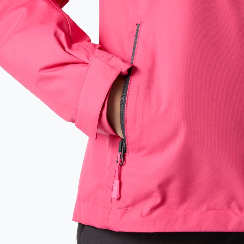 Куртка вітрильна жіноча Helly Hansen Crew Hooded Midlayer 2.0 hot pink 6