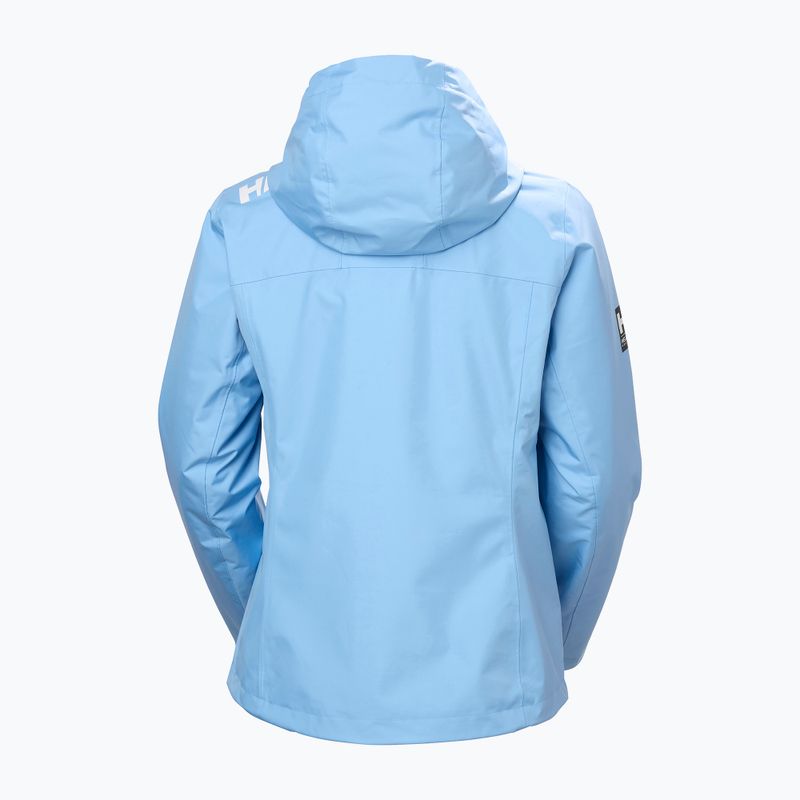 Куртка вітрильна жіноча Helly Hansen Crew Hooded Midlayer 2.0 bright blue 8