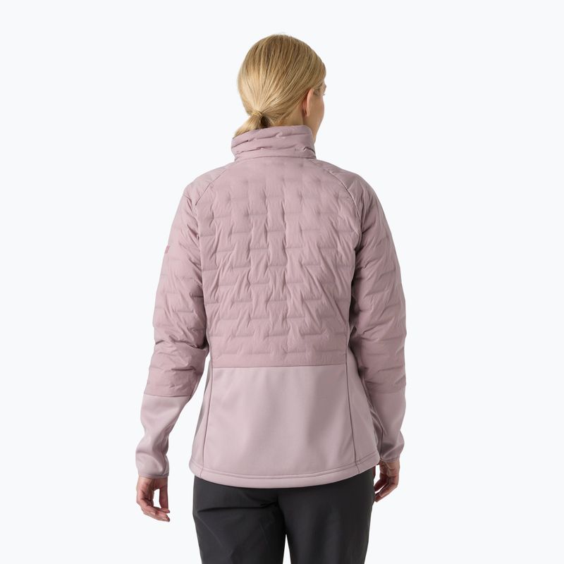Куртка гібридна жіноча Helly Hansen HP Hybrid Stretch Insulator purple clay 2