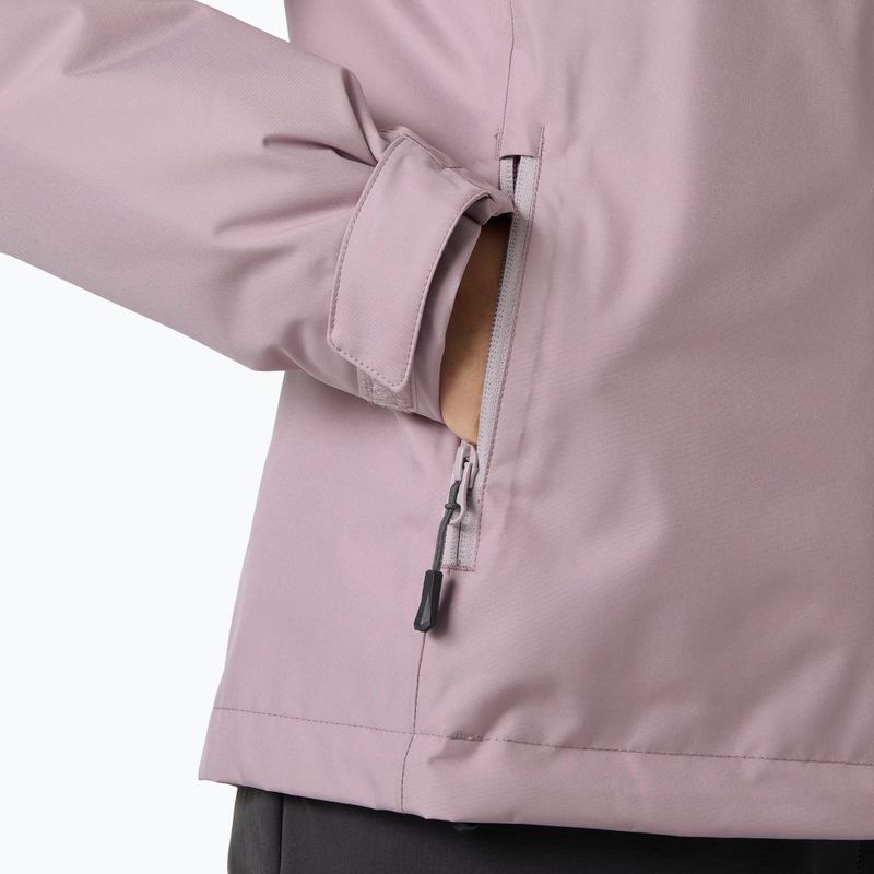 Куртка вітрильна жіноча Helly Hansen Crew Hooded Pile purple clay 6