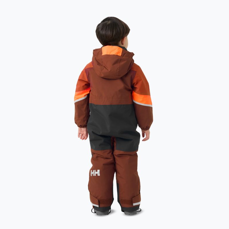 Комбінезон лижний дитячий Helly Hansen Rider 3.0 Ins iron oxide 4