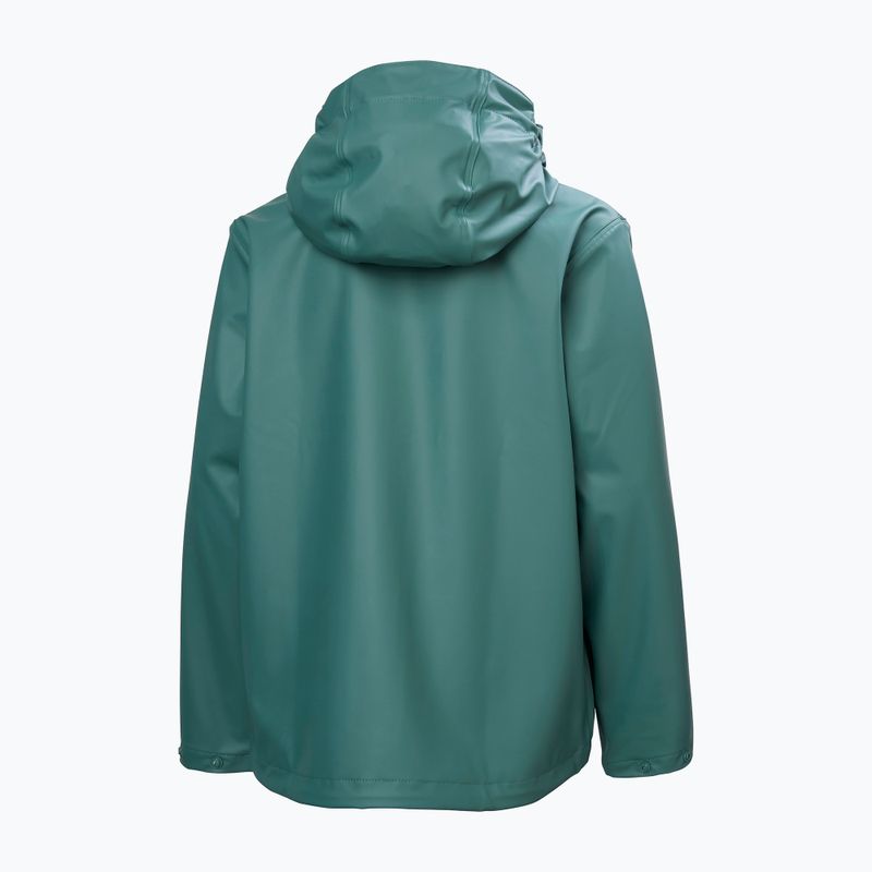 Куртка вітрильна дитяча Helly Hansen Moss opal green 6