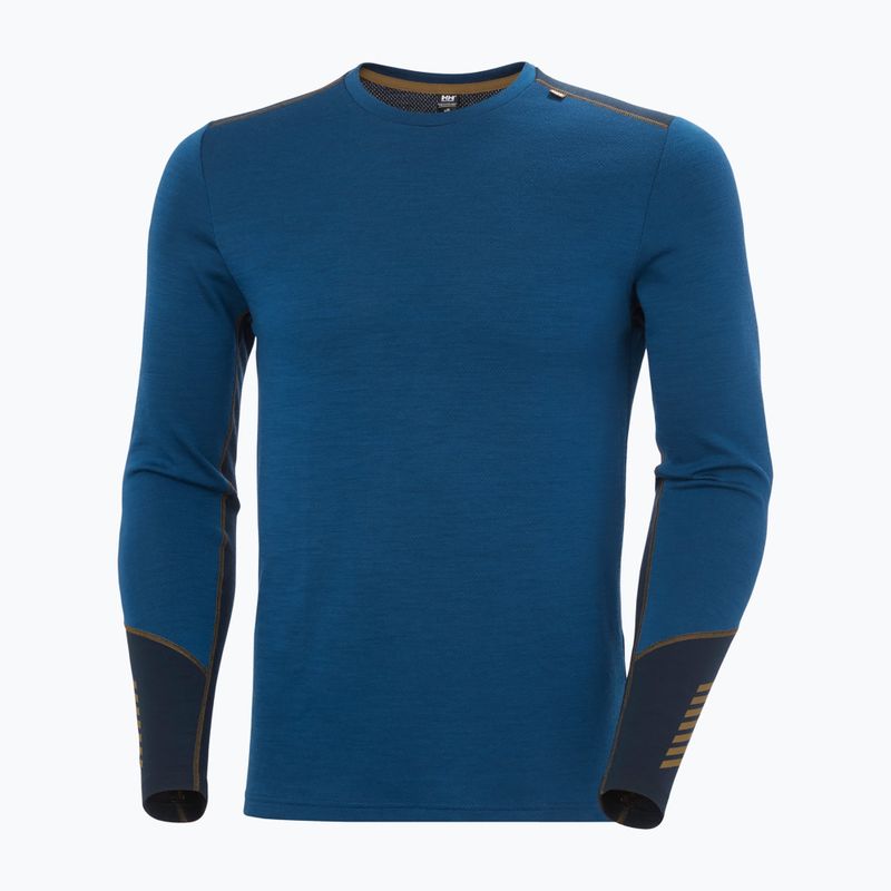 Кофта термоактивна чоловіча Helly Hansen Lifa Merino Midweight Crew dark blue 4