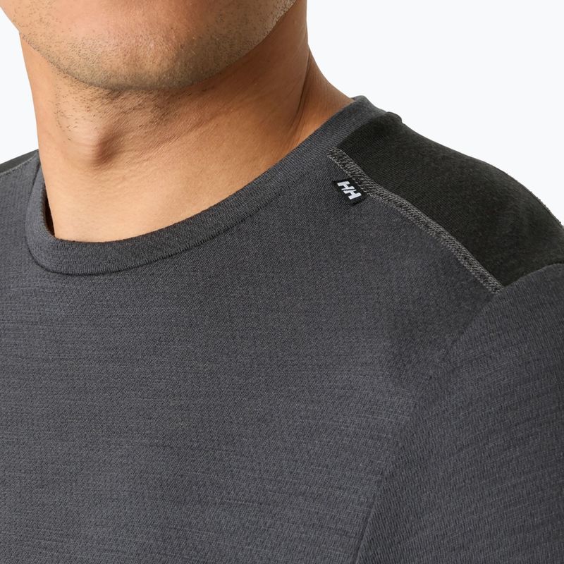 Кофта термоактивна чоловіча Helly Hansen Lifa Merino Midweight Crew thunder grey 3