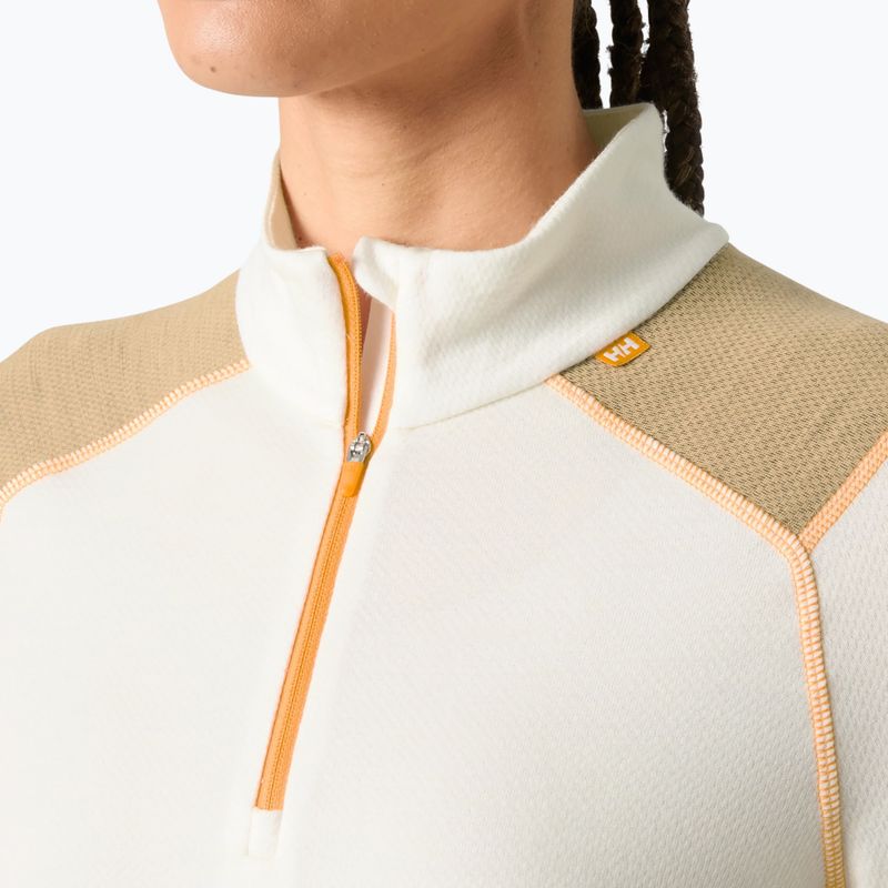 Кофта термоактивна жіноча Helly Hansen Lifa Merino Midweight 1/2 Zip snow 3