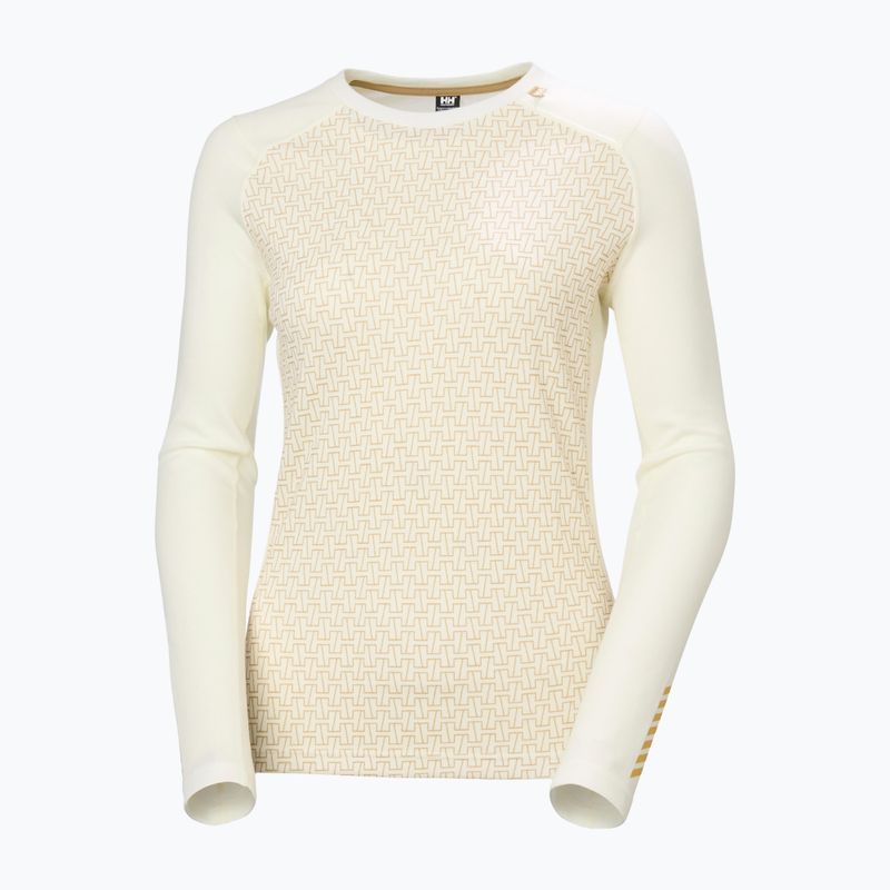 Кофта термоактивна жіноча Helly Hansen Lifa Merino Midweight Gra snow monogram aop 5
