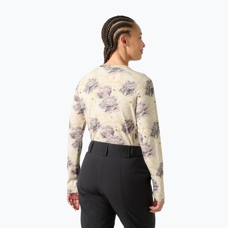 Кофта термоактивна жіноча Helly Hansen Lifa Active purple clay sakura aop 2