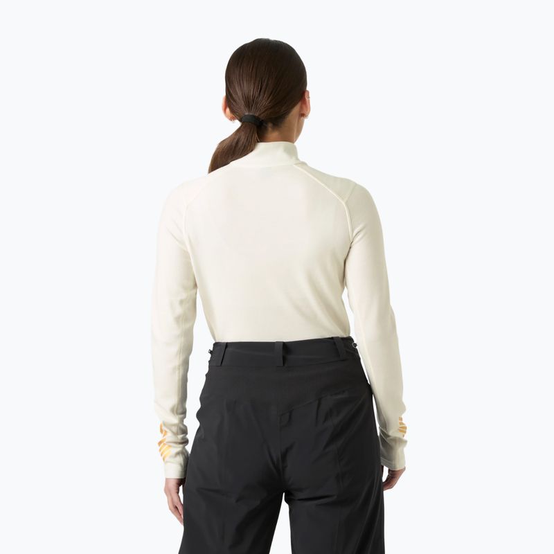 Кофта термоактивна жіноча Helly Hansen Lifa Merino Midweight Gra 1/2 Zip snow monogram aop 2