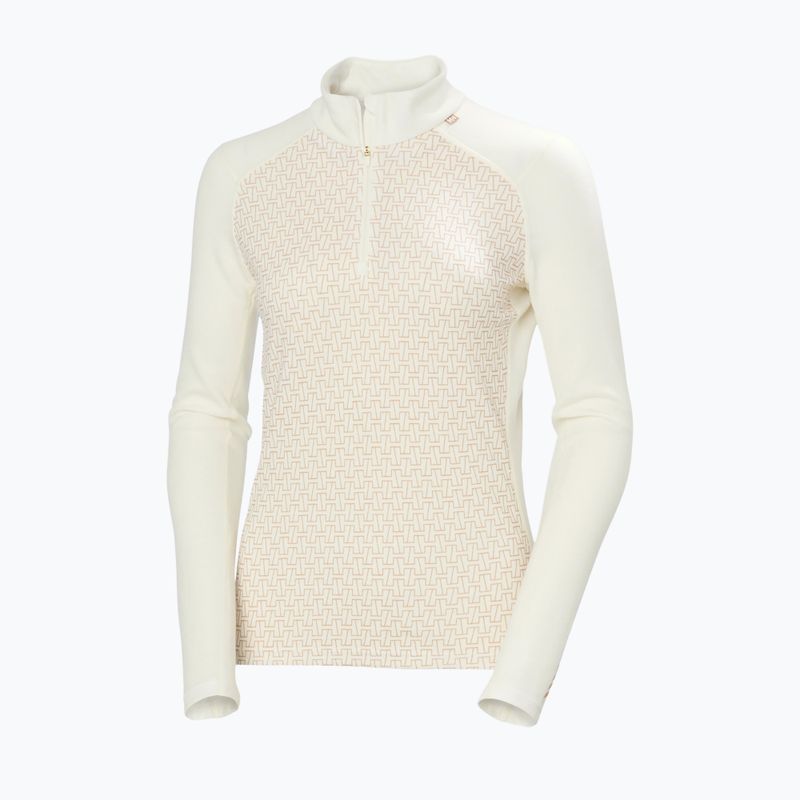 Термобілизна жіноча Helly Hansen Lifa Merino Midweight Gra 1/2 Zip snow monogram aop 5