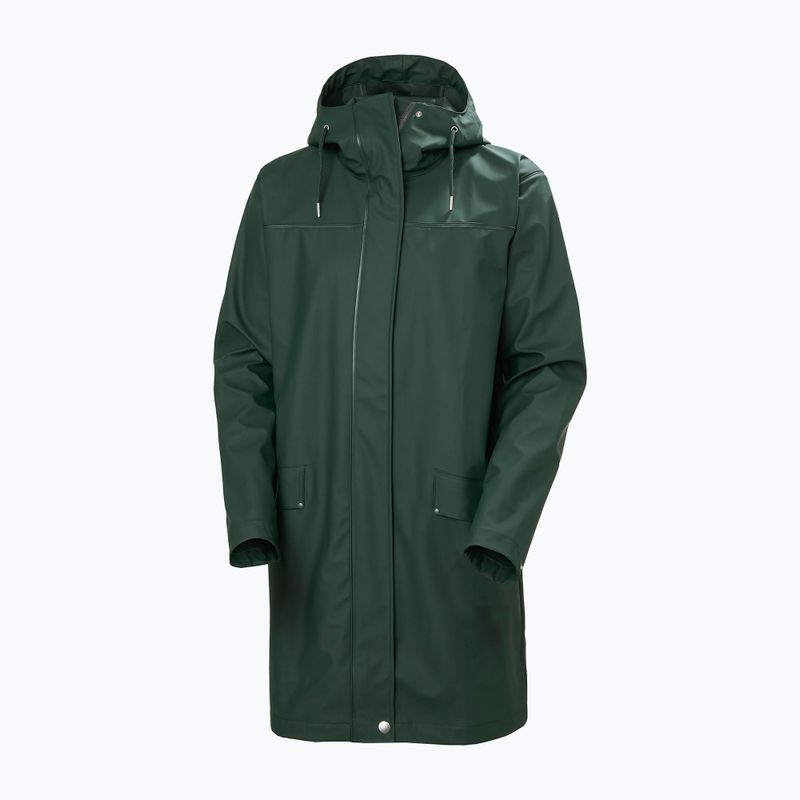 Пальто дощовик жіноче Helly Hansen Moss Rain Coat dark jungle 6