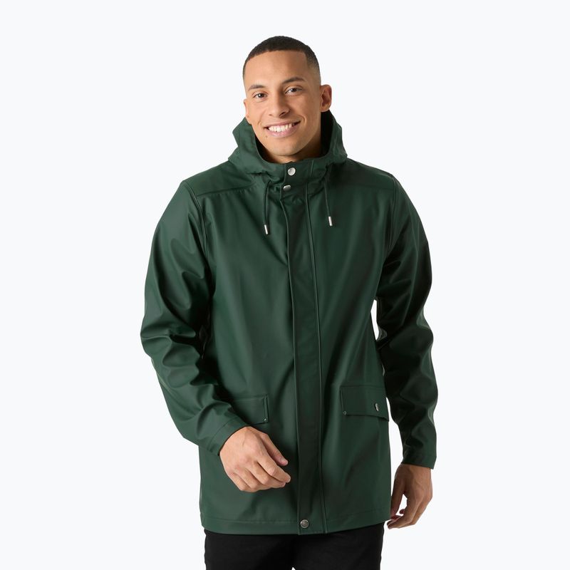 Куртка дощовик чоловіча Helly Hansen Moss Rain Coat dark jungle