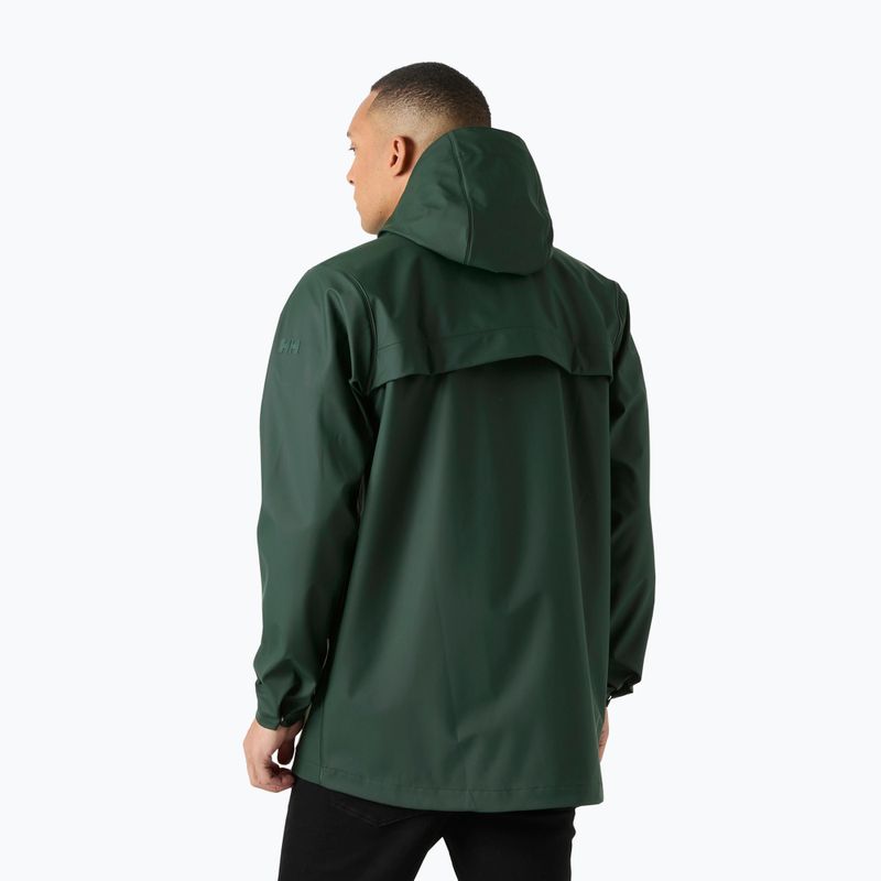 Куртка дощовик чоловіча Helly Hansen Moss Rain Coat dark jungle 2