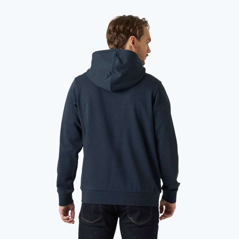 Кофта чоловіча Helly Hansen HH Logo Hoodie navy 2