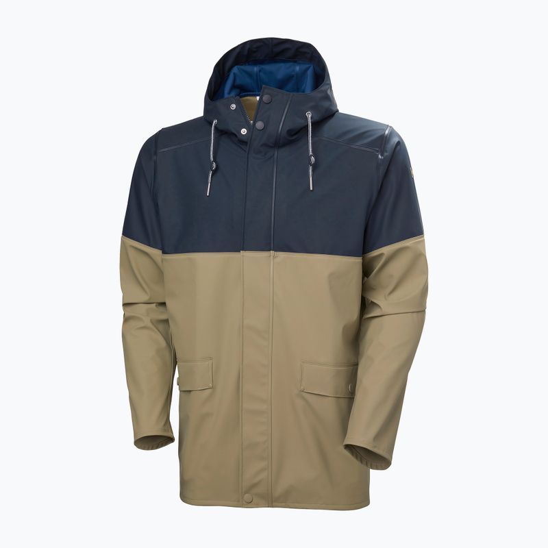 Куртка вітрильна чоловіча Helly Hansen Moss Block Coat pebble 6