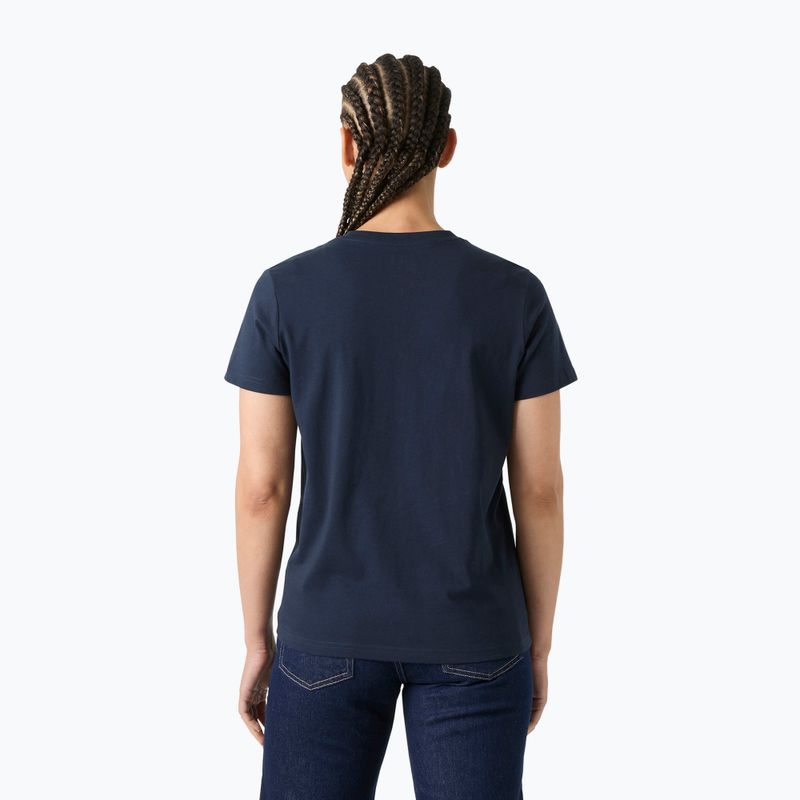 Футболка жіноча Helly Hansen Logo 3.0 SS navy 2