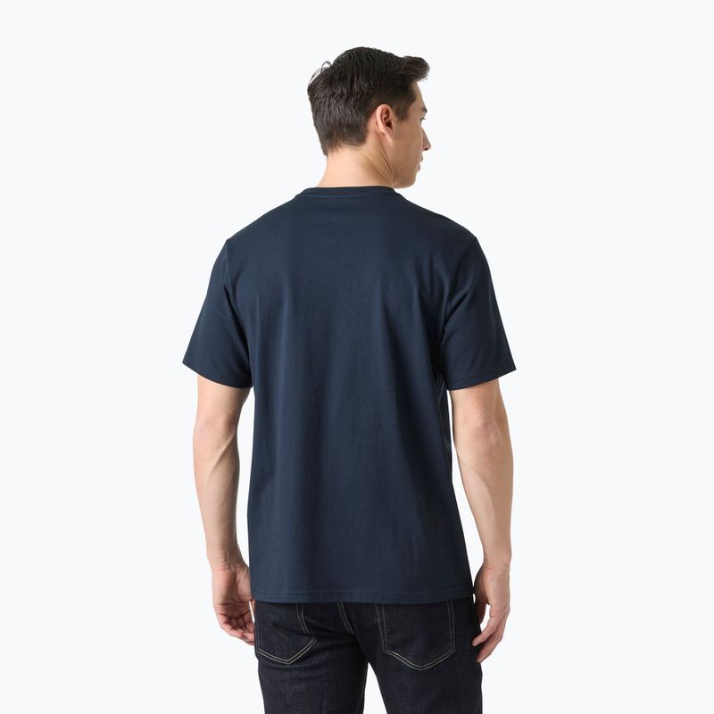 Футболка чоловіча Helly Hansen Logo 3.0 SS navy 2
