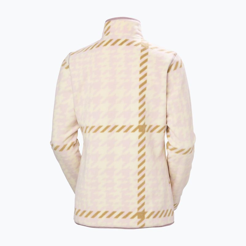 Кофта флісова жіноча Helly Hansen Maridalen Printed Fleece pink shake broxburn plaid 6